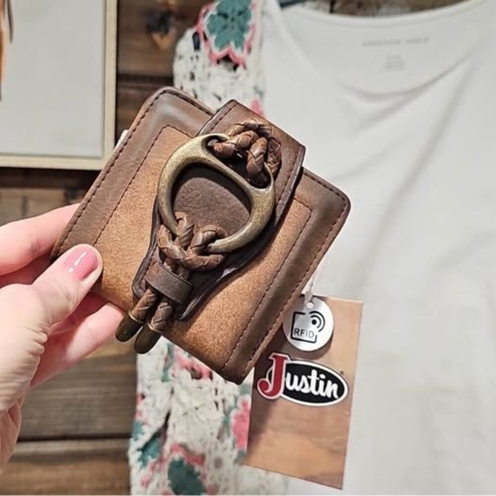 Nwt woman’s Justin's wallet western